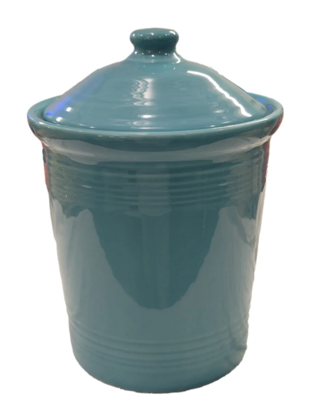 Fiesta® Turquoise 2-Quart Canister with Lid | Homer Laughlin USA